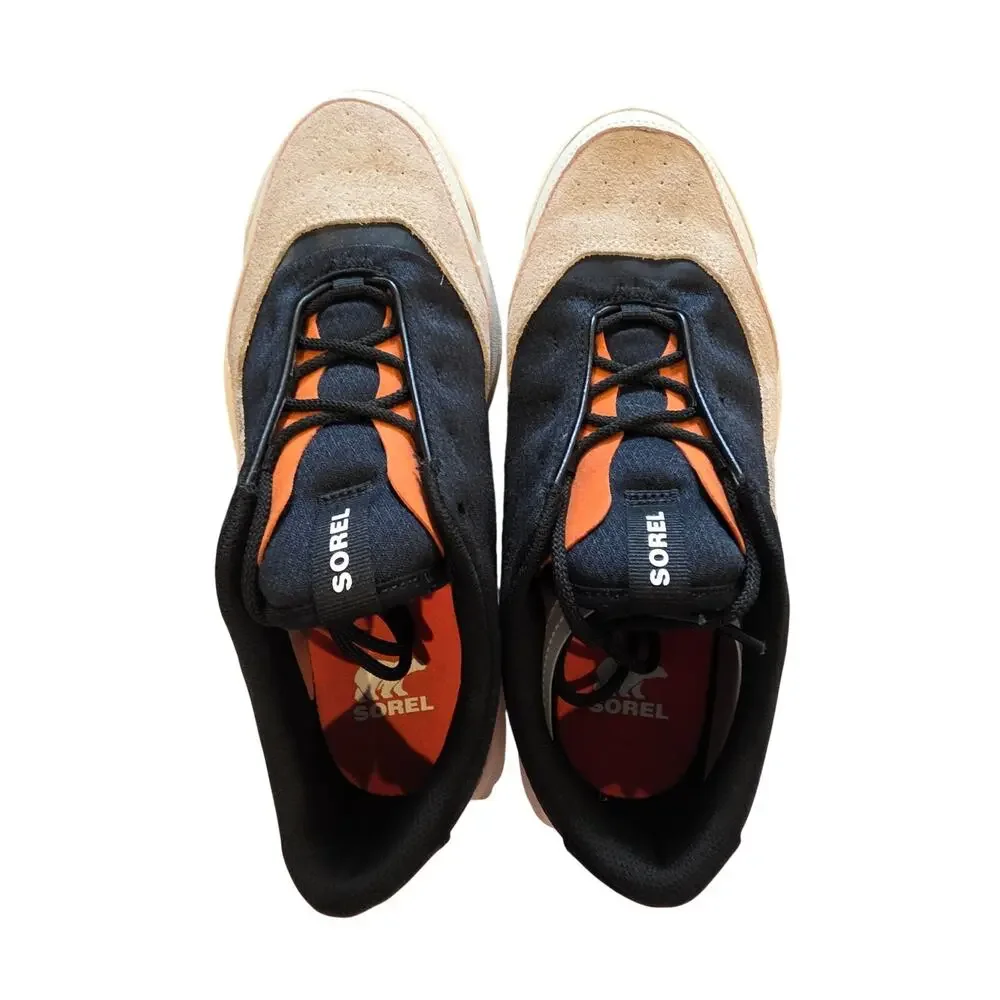 Sorel Kinetic Impact Sneakers‎ Women's Size 9 Black Beige Gorpcore Trail Shoes